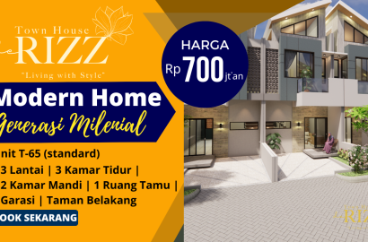 Perumahan Murah di Cinangka, Depok: Townhouse deRizz Pilihan Ideal di Perbatasan Pondok Cabe